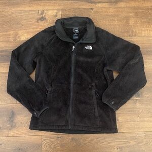 The North Face Osito Fleece womens Black Full Zip Jacket size Medium